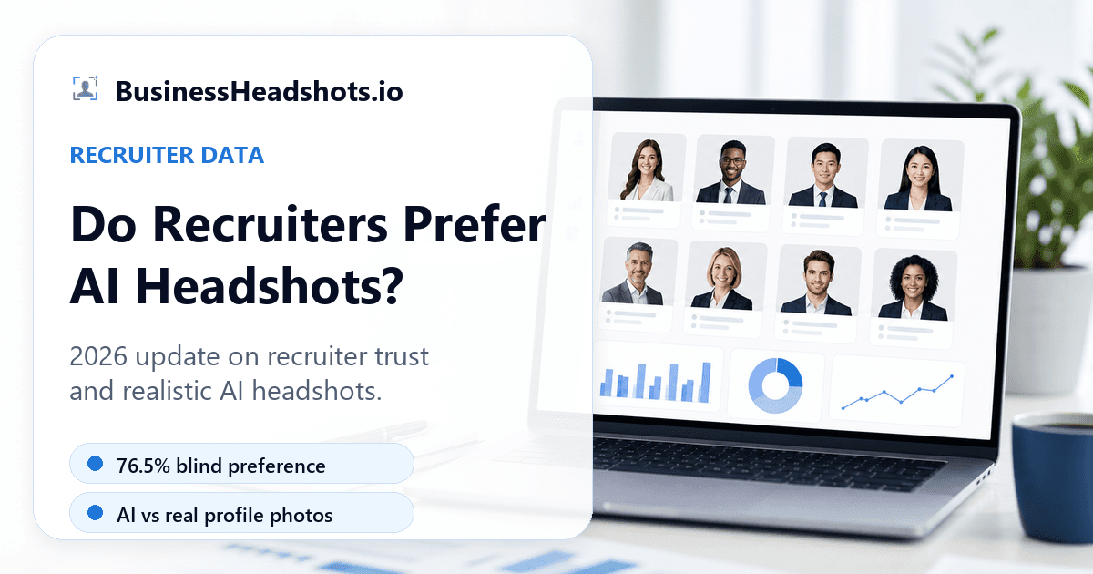 Do Recruiters Prefer AI Headshots? 2026 Update